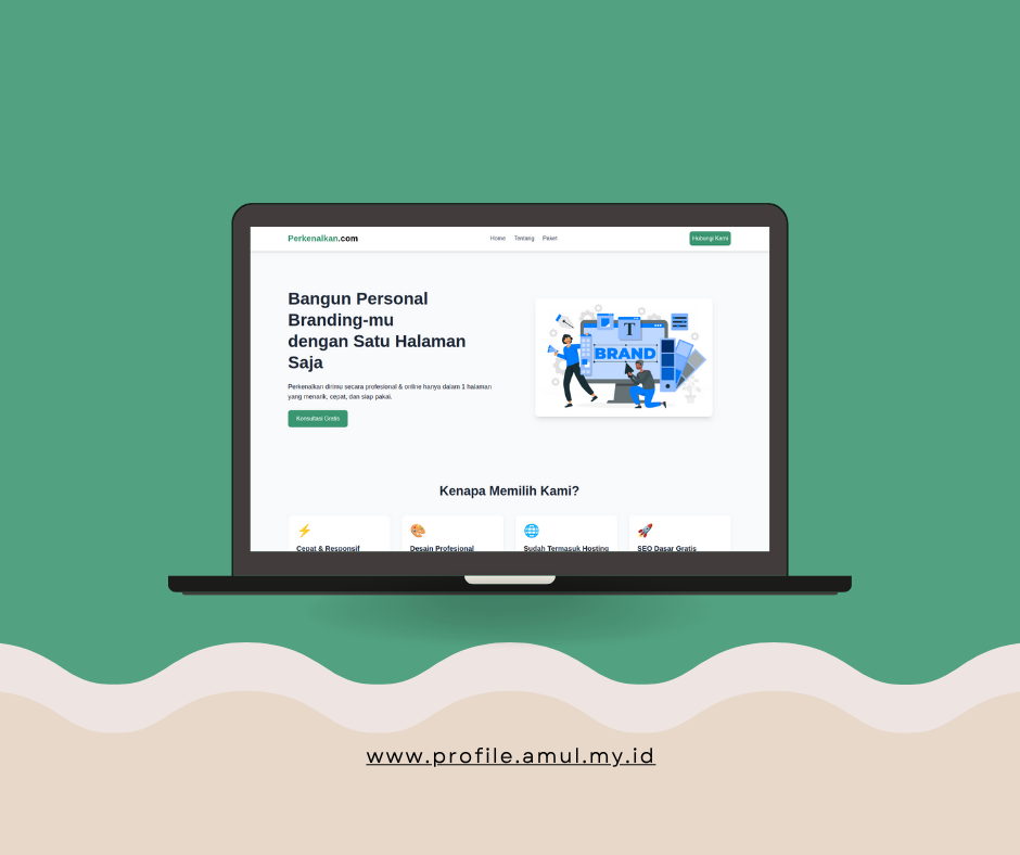 Perkenalkan (Website Builder)